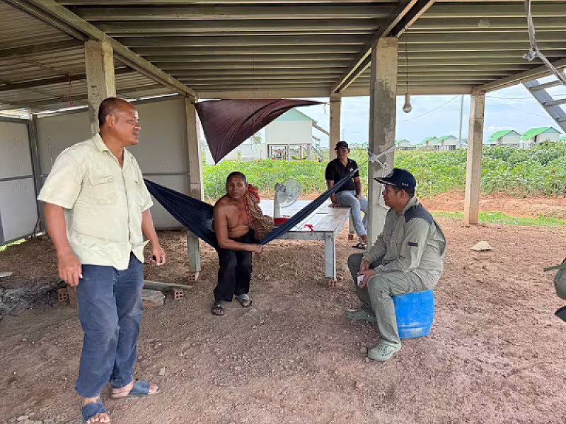 អ.ន.ក.ស្រុកគាស់ក្រឡ ចុះពិនិត្យវឌ្ឍនភាពហេដ្ឋារចនាក្នុងភូមិអតីតយុទ្ធជន - Image 4