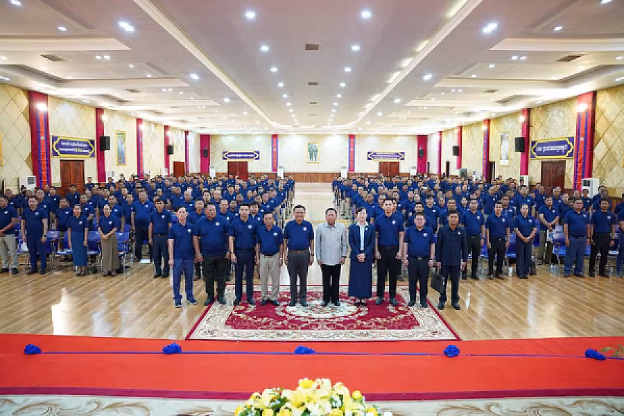 ឯកឧត្តម អ៊ុំ សុខ អញ្ជើញបើកវគ្គបណ្តុះបណ្តាលស្តីពីការងាររដ្ឋបាល និង ការងារបេឡាមរណសង្គ្រោះ ជូន អ.ន.ក.ខេត្តកំពត - Image 10