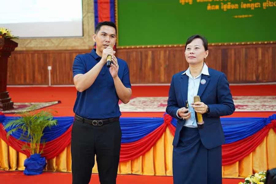 ឯកឧត្តម អ៊ុំ សុខ អញ្ជើញបើកវគ្គបណ្តុះបណ្តាលស្តីពីការងាររដ្ឋបាល និង ការងារបេឡាមរណសង្គ្រោះ ជូន អ.ន.ក.ខេត្តកំពត - Image 21