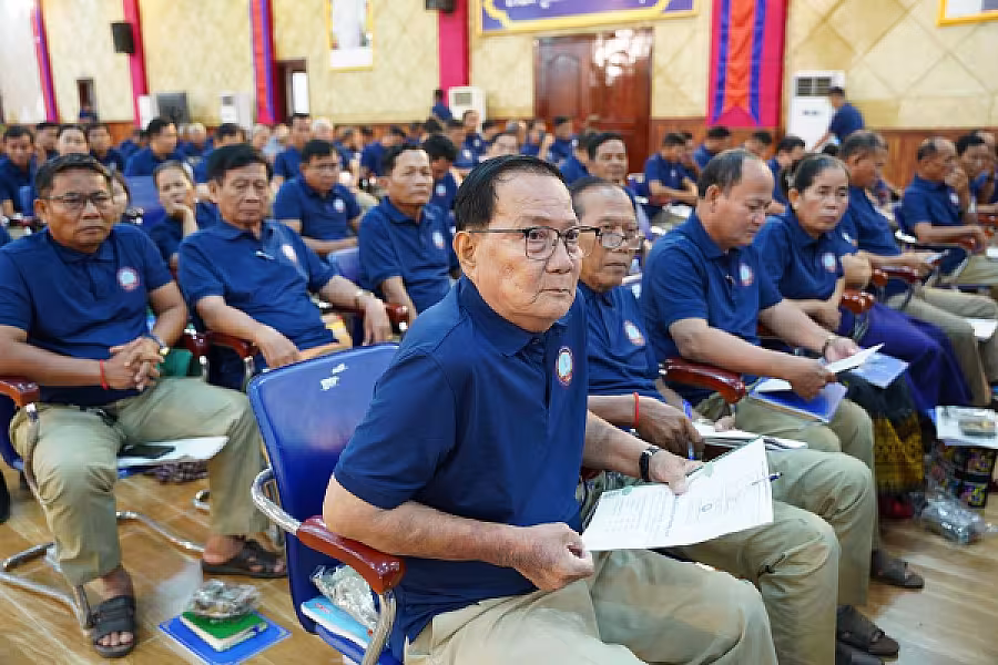ឯកឧត្តម អ៊ុំ សុខ អញ្ជើញបើកវគ្គបណ្តុះបណ្តាលស្តីពីការងាររដ្ឋបាល និង ការងារបេឡាមរណសង្គ្រោះ ជូន អ.ន.ក.ខេត្តកំពត - Image 22