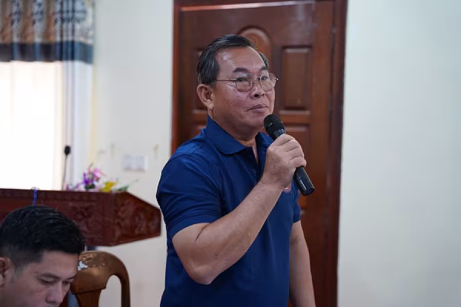 ឯកឧត្តម អ៊ុំ សុខ អញ្ជើញបើកវគ្គបណ្តុះបណ្តាលស្តីពីការងាររដ្ឋបាល និង ការងារបេឡាមរណសង្គ្រោះ ជូន អ.ន.ក.ខេត្តកែប - Image 16