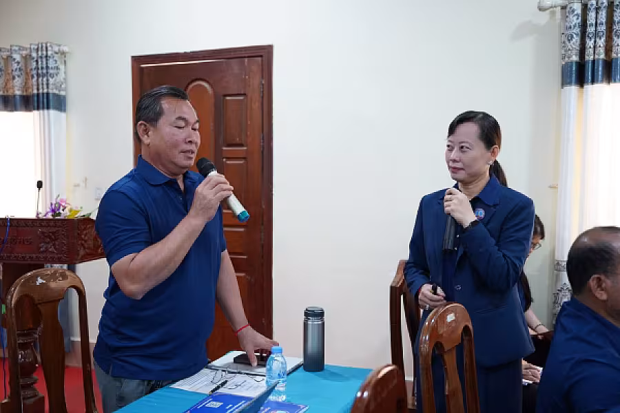 ឯកឧត្តម អ៊ុំ សុខ អញ្ជើញបើកវគ្គបណ្តុះបណ្តាលស្តីពីការងាររដ្ឋបាល និង ការងារបេឡាមរណសង្គ្រោះ ជូន អ.ន.ក.ខេត្តកែប - Image 22