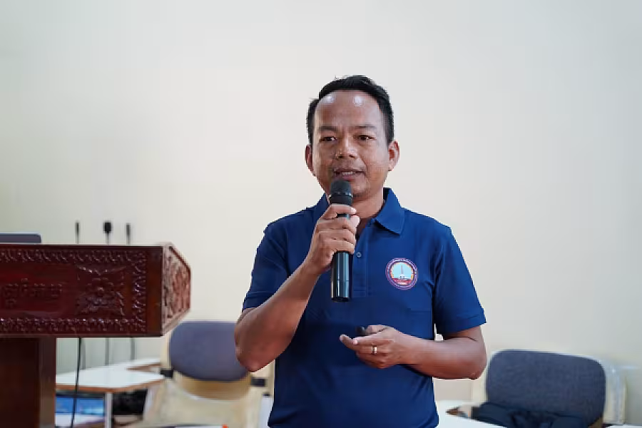 ឯកឧត្តម អ៊ុំ សុខ អញ្ជើញបើកវគ្គបណ្តុះបណ្តាលស្តីពីការងាររដ្ឋបាល និង ការងារបេឡាមរណសង្គ្រោះ ជូន អ.ន.ក.ខេត្តកែប - Image 27
