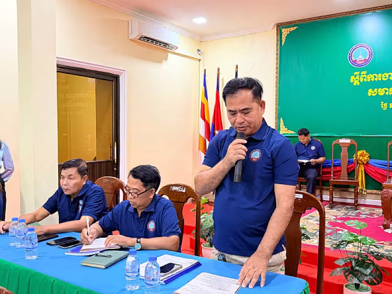 ឯកឧត្តម អ៊ុំ សុខ អញ្ជើញបើកវគ្គបណ្តុះបណ្តាលស្តីពីការងាររដ្ឋបាល និង ការងារបេឡាមរណសង្គ្រោះ ជូន អ.ន.ក.ខេត្តកែប - Image 28