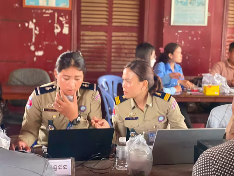 អ.ន.ក.ស្រុកសង្កែ និងសាខាឃុំ ចុះធ្វើបច្ចុប្បន្នភាពអតីតយុទ្ធជន និងនិវត្តជន  - Image 3