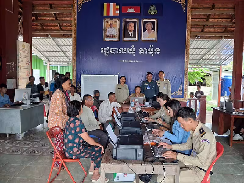 អ.ន.ក.ស្រុកសង្កែ និងសាខាឃុំ ចុះធ្វើបច្ចុប្បន្នភាពអតីតយុទ្ធជន និងនិវត្តជន  - Image 8