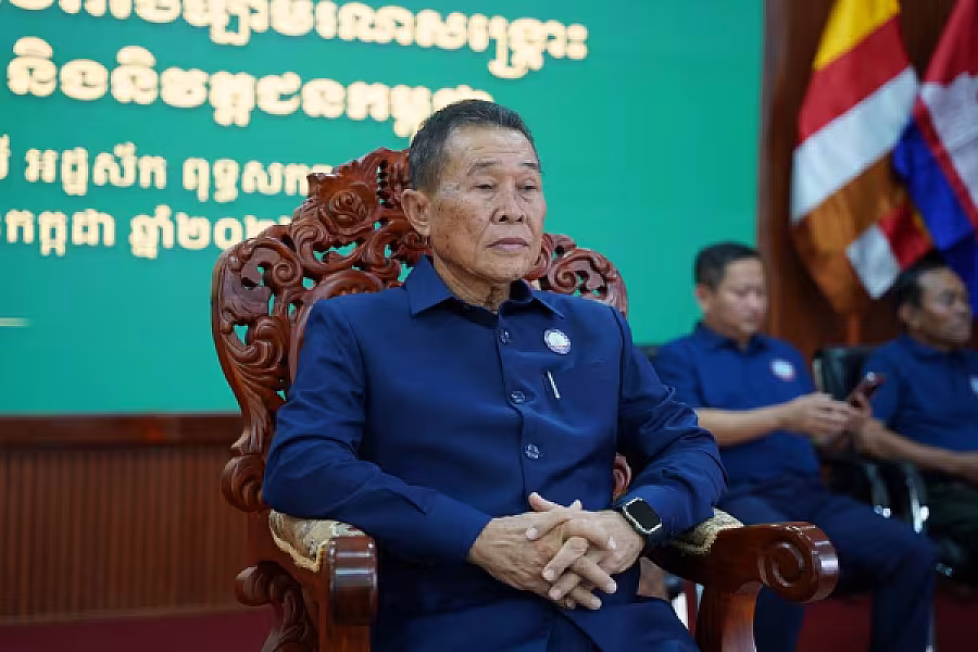 ឯកឧត្តម ឈៀ ស៊ីដារ៉ា អញ្ជើញបើកវគ្គបណ្តុះបណ្តាលស្តីពីការងាររដ្ឋបាល និង ការងារបេឡាមរណសង្គ្រោះ ជូន អ.ន.ក.ខេត្តតាកែវ - Image 3