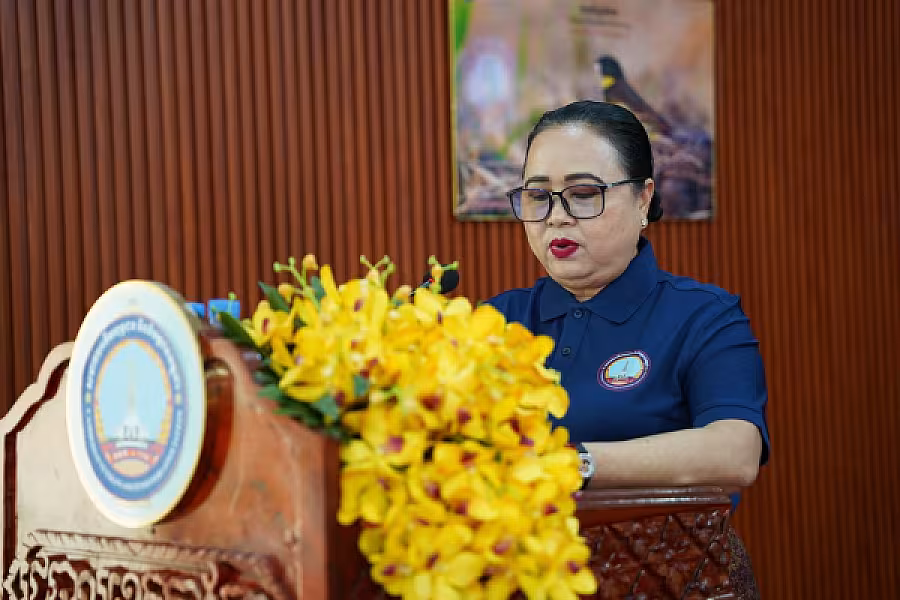 ឯកឧត្តម ឈៀ ស៊ីដារ៉ា អញ្ជើញបើកវគ្គបណ្តុះបណ្តាលស្តីពីការងាររដ្ឋបាល និង ការងារបេឡាមរណសង្គ្រោះ ជូន អ.ន.ក.ខេត្តតាកែវ - Image 6