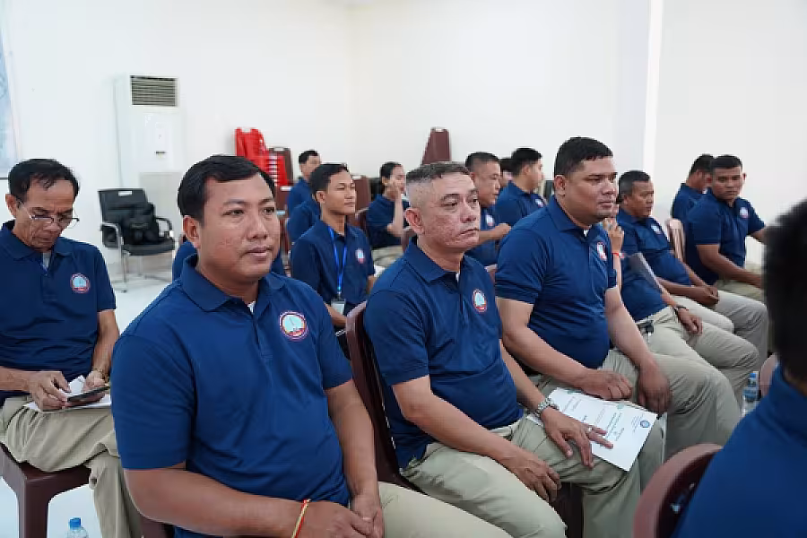 ឯកឧត្តម ឈៀ ស៊ីដារ៉ា អញ្ជើញបើកវគ្គបណ្តុះបណ្តាលស្តីពីការងាររដ្ឋបាល និង ការងារបេឡាមរណសង្គ្រោះ ជូន អ.ន.ក.ខេត្តតាកែវ - Image 26