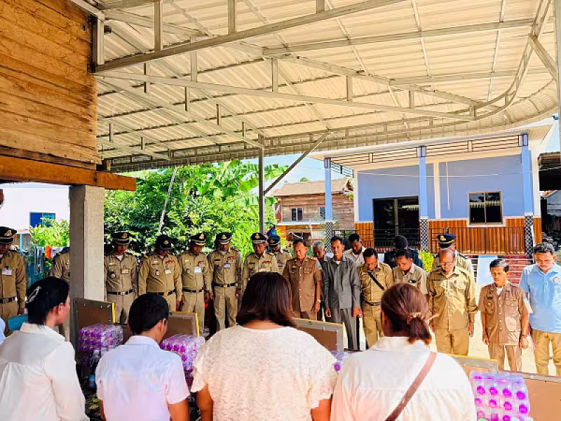 អ.ន.ក.ស្រុកអង្គរជុំ ចុះប្រគល់ថវិកាបេឡាមរណសង្គ្រោះជូនគ្រួសារសពជាសមាជិកចំនួន ៤គ្រួសារ - Image 2