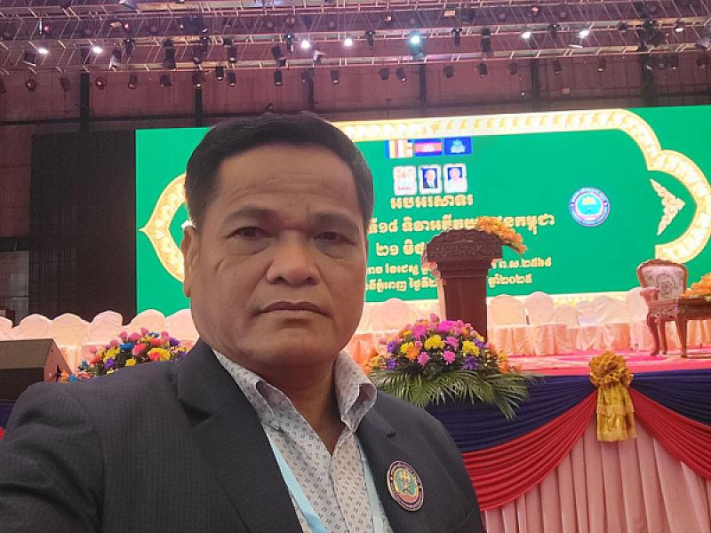 លោក ប៉ែន សុវណ្ណនី ប្រធានមន្ទីរសង្គមកិច្ច​ខេត្តស្វាយរៀង សូមចូលរួមថវិកាចំនួន ៤០មុឺនរៀល ដើម្បីរៀបចំមហាសន្និបាតវិសាមញ្ញតំណាងសមាគមអតីតយុទ្ធជនកម្ពុជាទូទាំងប្រទេស 