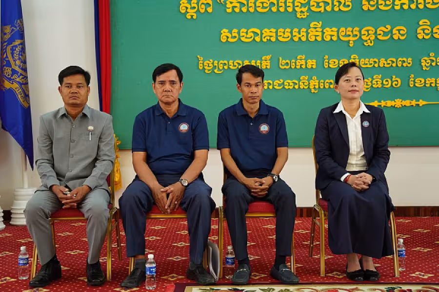 ឯកឧត្តម អ៊ុំ សុខ អញ្ជើញបើកវគ្គបណ្តុះបណ្តាលស្តីពីការងាររដ្ឋបាល និងការងារបេឡាមរណសង្គ្រោះ ជូន អ.ន.ក.រាជធានីភ្នំពេញ - Image 7