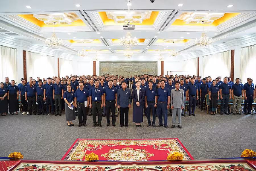 ឯកឧត្តម អ៊ុំ សុខ អញ្ជើញបើកវគ្គបណ្តុះបណ្តាលស្តីពីការងាររដ្ឋបាល និងការងារបេឡាមរណសង្គ្រោះ ជូន អ.ន.ក.រាជធានីភ្នំពេញ - Image 9