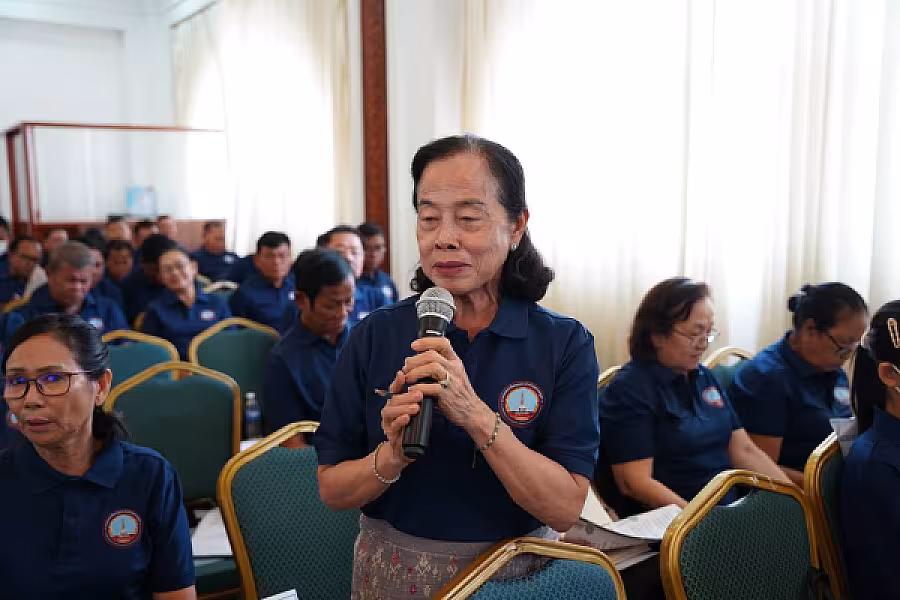 ឯកឧត្តម អ៊ុំ សុខ អញ្ជើញបើកវគ្គបណ្តុះបណ្តាលស្តីពីការងាររដ្ឋបាល និងការងារបេឡាមរណសង្គ្រោះ ជូន អ.ន.ក.រាជធានីភ្នំពេញ - Image 15