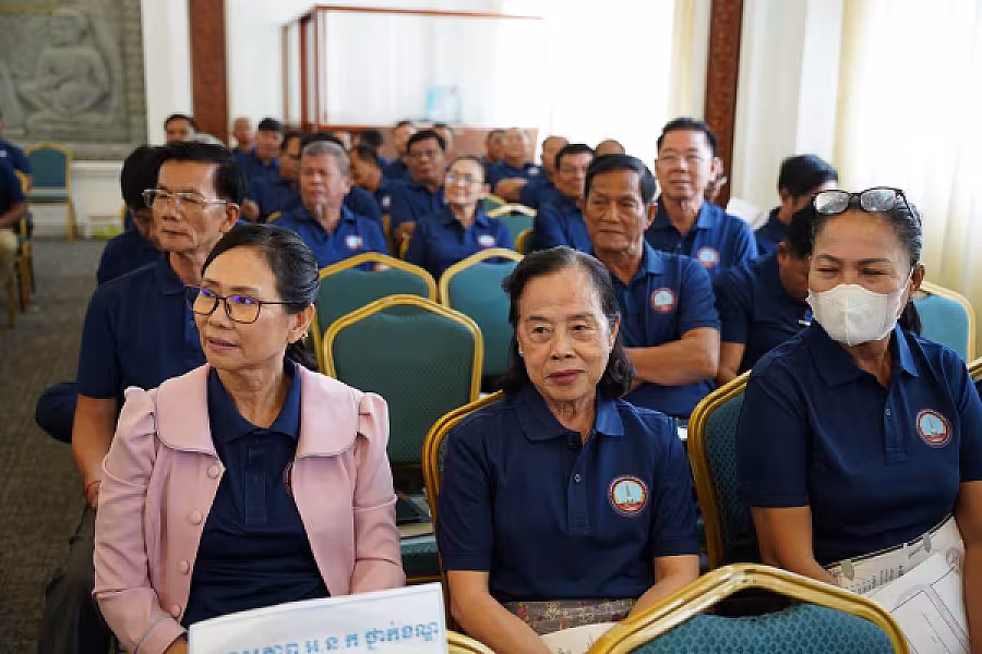 ឯកឧត្តម អ៊ុំ សុខ អញ្ជើញបើកវគ្គបណ្តុះបណ្តាលស្តីពីការងាររដ្ឋបាល និងការងារបេឡាមរណសង្គ្រោះ ជូន អ.ន.ក.រាជធានីភ្នំពេញ - Image 21