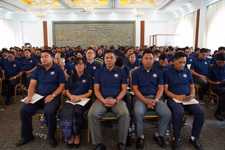 ឯកឧត្តម អ៊ុំ សុខ អញ្ជើញបើកវគ្គបណ្តុះបណ្តាលស្តីពីការងាររដ្ឋបាល និងការងារបេឡាមរណសង្គ្រោះ ជូន អ.ន.ក.រាជធានីភ្នំពេញ - Image 32