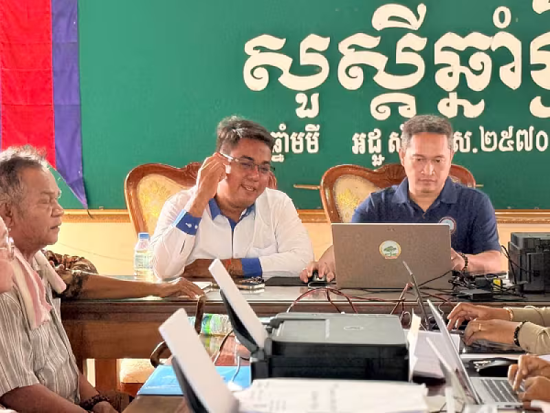 អ.ន.ក.ស្រុកសង្កែ ចាត់ក្រុមការងារចុះធ្វើបច្ចុប្បន្នភាពសមាជិក ក្នុងឃុំនរា - Image 3