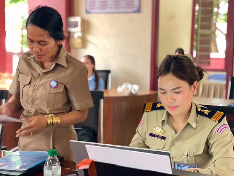 អ.ន.ក.ស្រុកសង្កែ ចាត់ក្រុមការងារចុះធ្វើបច្ចុប្បន្នភាពសមាជិក ក្នុងឃុំនរា - Image 5