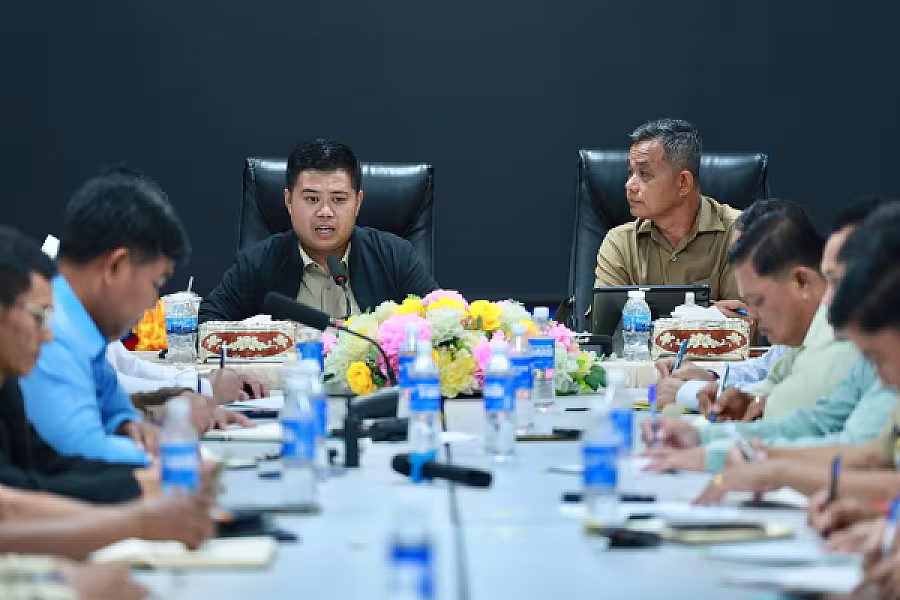 ឯកឧត្តម គង់ កន្នារតន៍ ដឹកនាំកិច្ចប្រជុំធ្វើបច្ចុប្បន្នភាពសមាជិក អត់ដី និងអត់ផ្ទះ ក្នុងខេត្តពោធិ៍សាត់ - Image 5