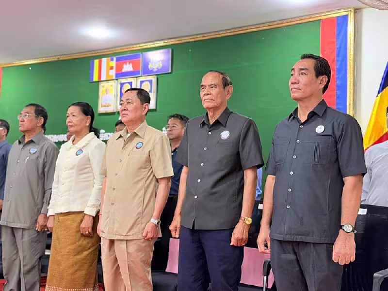 ឯកឧត្តម ហ៊ុន ម៉ានិត អញ្ជើញក្នុងពិធីប្រកាសសមាសភាពក្រុមការងារលេខាធិការដ្ឋាន អ.ន.ក.ស្រុកស្ទឹងត្រង់ - Image 9