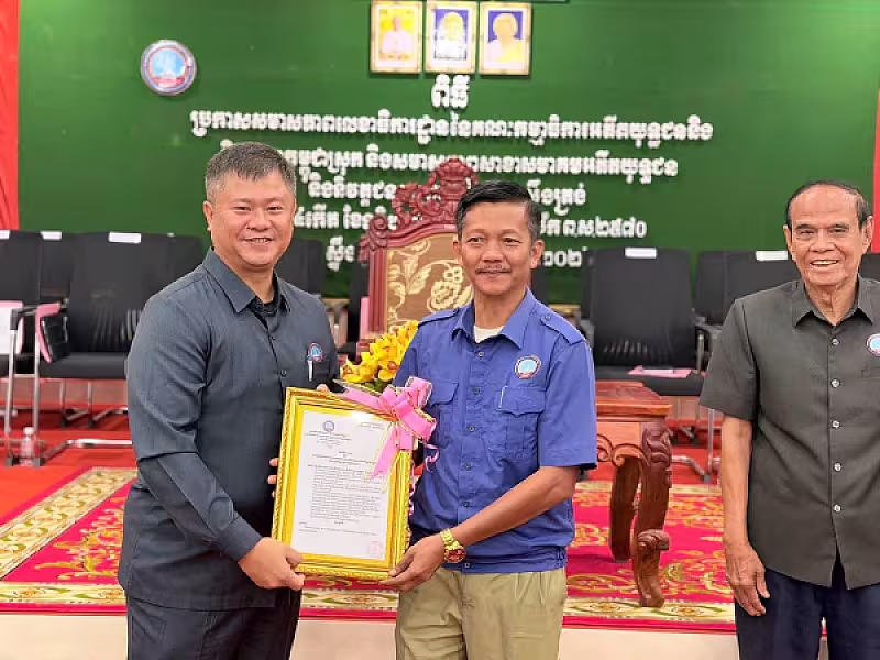 ឯកឧត្តម ហ៊ុន ម៉ានិត អញ្ជើញក្នុងពិធីប្រកាសសមាសភាពក្រុមការងារលេខាធិការដ្ឋាន អ.ន.ក.ស្រុកស្ទឹងត្រង់ - Image 26