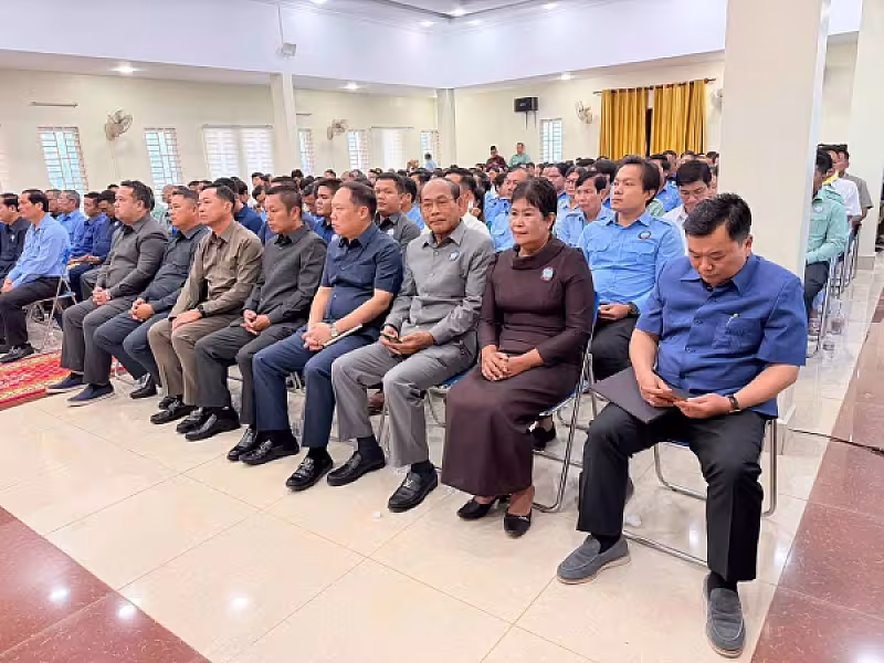 ឯកឧត្តម ហ៊ុន ម៉ានិត អញ្ជើញក្នុងពិធីប្រកាសសមាសភាពក្រុមការងារលេខាធិការដ្ឋាន អ.ន.ក.ស្រុកស្ទឹងត្រង់ - Image 29