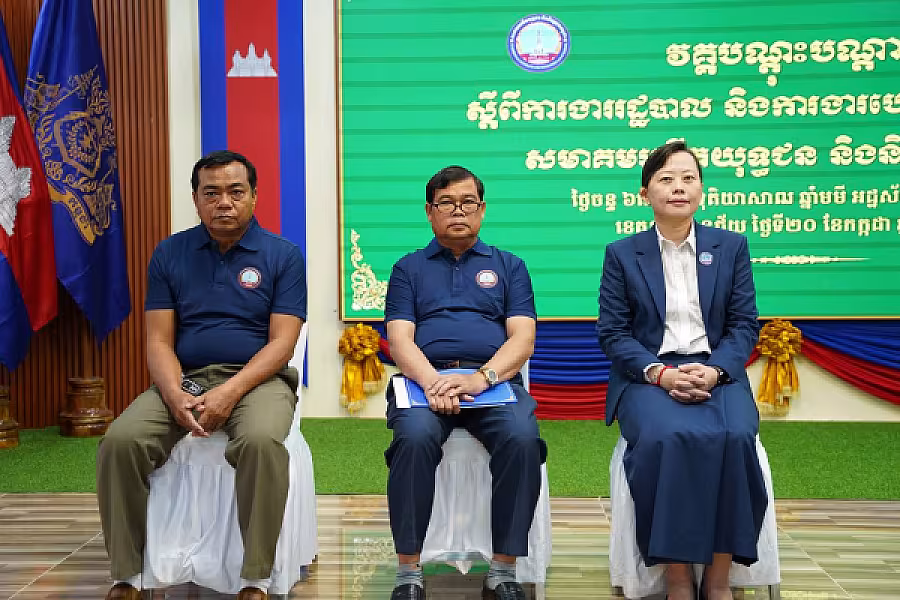 ឯកឧត្តម អ៊ុំ សុខ៖ អ.ន.ក.ឧត្តរមានជ័យទាំងអស់ត្រូវចុះដល់ខ្នងផ្ទះអតីតយុទ្ធជន និងនិវត្តជនដើម្បីដឹងសុខទុក្ខជួយដោះស្រាយបញ្ហាប្រឈមឱ្យបានទាន់ពេលវេលា - Image 7