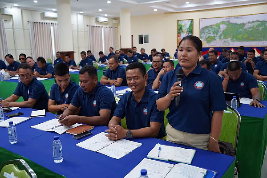 ឯកឧត្តម អ៊ុំ សុខ៖ អ.ន.ក.ឧត្តរមានជ័យទាំងអស់ត្រូវចុះដល់ខ្នងផ្ទះអតីតយុទ្ធជន និងនិវត្តជនដើម្បីដឹងសុខទុក្ខជួយដោះស្រាយបញ្ហាប្រឈមឱ្យបានទាន់ពេលវេលា - Image 16