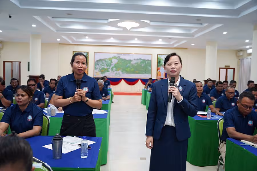 ឯកឧត្តម អ៊ុំ សុខ៖ អ.ន.ក.ឧត្តរមានជ័យទាំងអស់ត្រូវចុះដល់ខ្នងផ្ទះអតីតយុទ្ធជន និងនិវត្តជនដើម្បីដឹងសុខទុក្ខជួយដោះស្រាយបញ្ហាប្រឈមឱ្យបានទាន់ពេលវេលា - Image 22