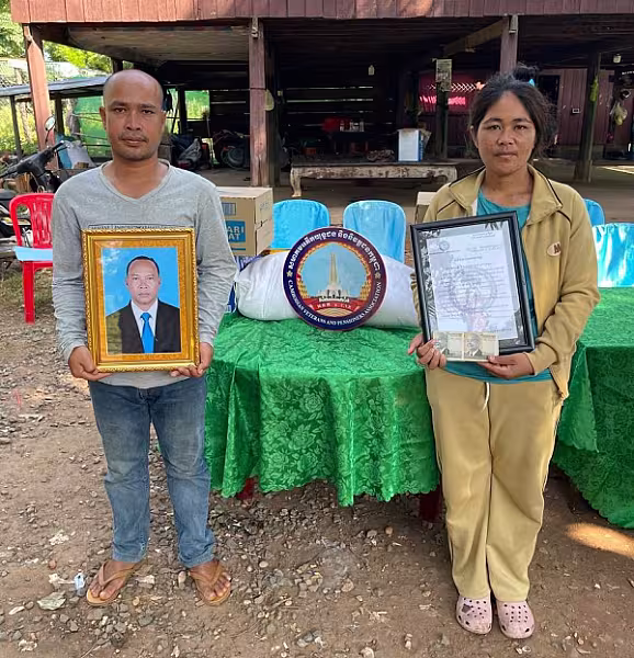 អ.ន.ក.ខេត្តស្ទឹងត្រែង ចុះប្រគល់ប្រាក់បេឡាមរណសង្រ្គោះជូនគ្រួសារសពជាសមាជិកចំនួន ២គ្រួសារ - Image 3