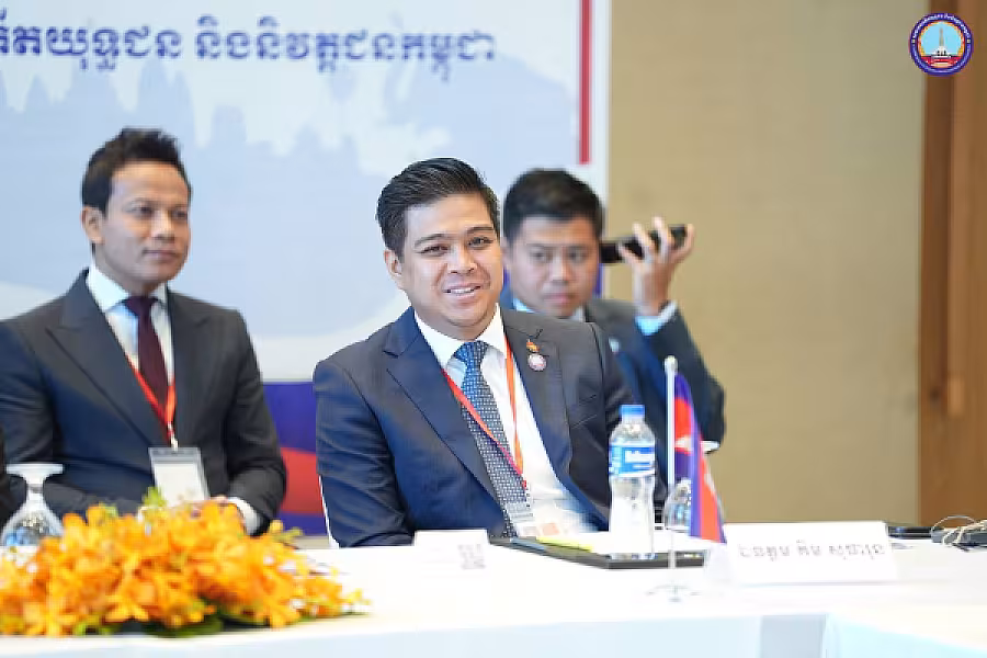 ឯកឧត្តម អ្នកឧកញ៉ា ម៉ម វណ្ណឌី អញ្ជើញជាអធិបតីក្នុងពិធីបើក «វេទិកាកិច្ចសហប្រតិបត្តិការធុរកិច្ច កម្ពុជា-ចិន»  - Image 33