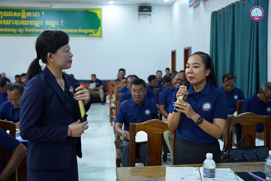 ឯកឧត្តម អ៊ុំ សុខ បើកវគ្គបណ្តុះបណ្តាលជូនអ.ន.ក.ខេត្តកំពង់ធំ ដើម្បីបំរើកាងារជូនអតីតយុទ្ធជន និងនិវត្តជន អោយកាន់តែល្អប្រសើរ - Image 11