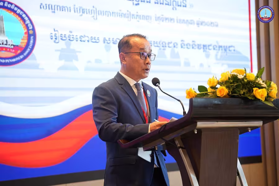ឯកឧត្តម គន់ គីម អនុញ្ញាតឱ្យគណៈប្រតិភូសមាគមអតីតយុទ្ធជនខេត្តហ្គ័ងស៊ី ចូលជួបសម្តែងការគួរសម និងសំណេះសំណាលការងារ  - Image 20