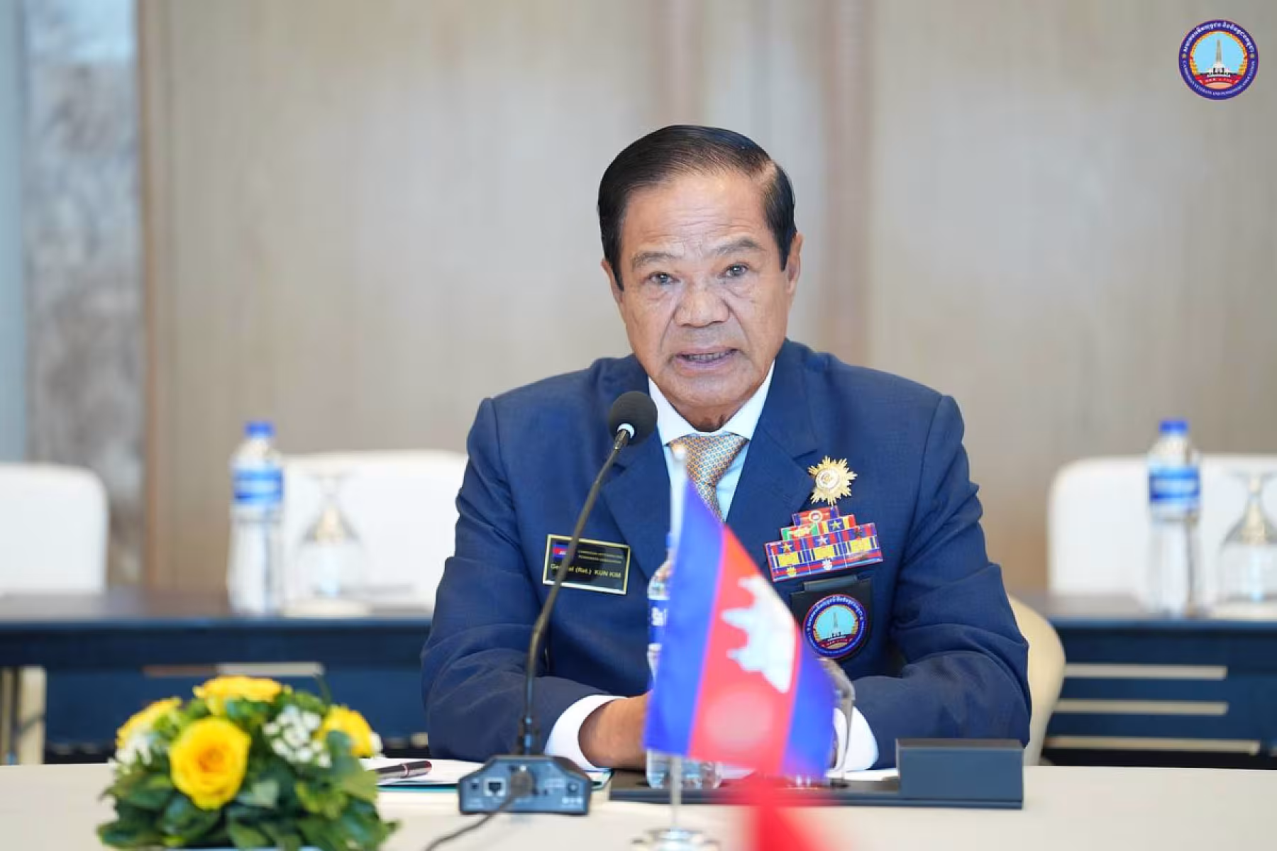 សមាគមអតីតយុទ្ធជន និងនិវត្តជនកម្ពុជា ចុះអនុស្សរណៈយោគយល់ជាមួយសមាគមអតីតយុទ្ធជនខេត្តហ្គ័ងស៊ីនៃសាធារណរដ្ឋប្រជាមានិតចិន
