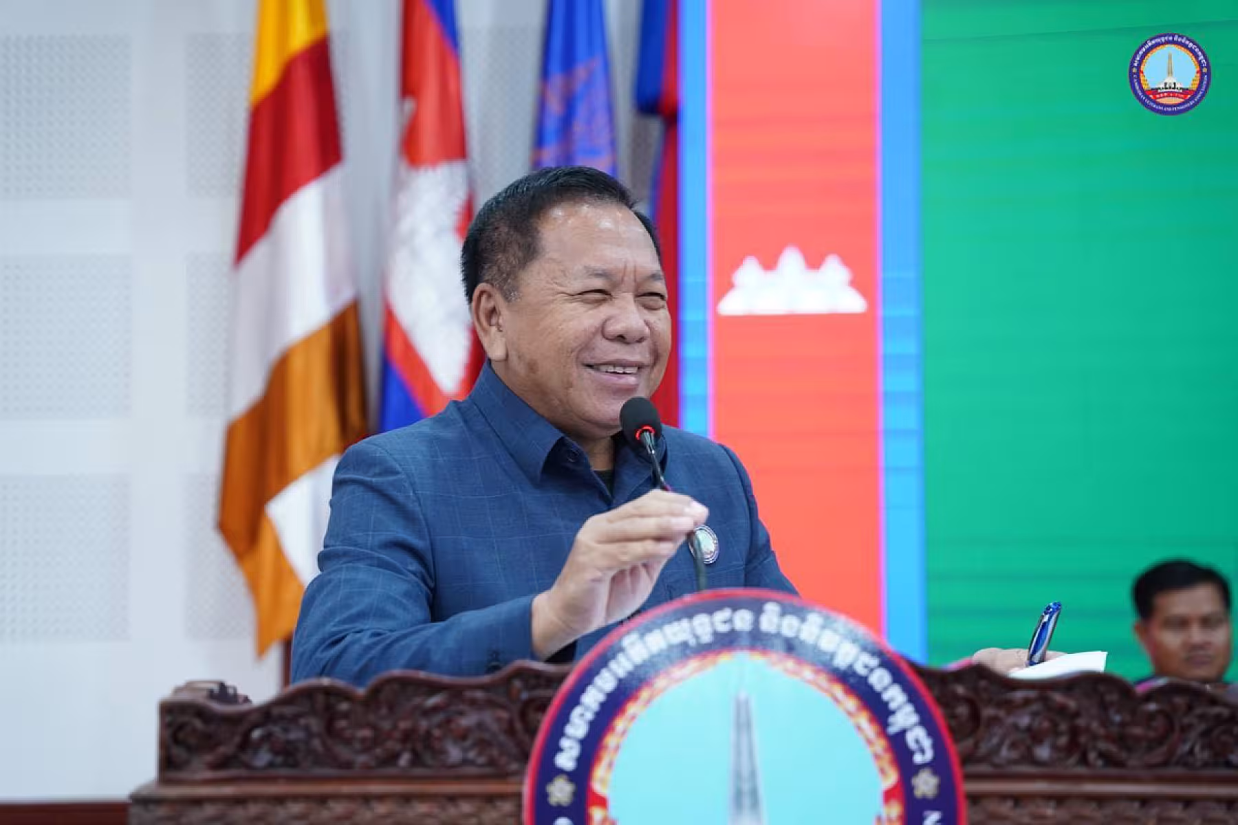 ឯកឧត្តម អ៊ុំ សុខ អញ្ជើញបើកវគ្គបណ្តុះបណ្តាលស្តីពីការងាររដ្ឋបាល និងការងារបេឡាមរណសង្គ្រោះ អ.ន.ក. ខេត្តសៀមរាប