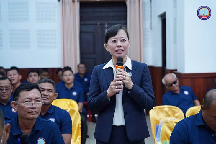 ឯកឧត្តម អ៊ុំ សុខ អញ្ជើញបើកវគ្គបណ្តុះបណ្តាលស្តីពីការងាររដ្ឋបាល និងការងារបេឡាមរណសង្គ្រោះ អ.ន.ក. ខេត្តសៀមរាប - Image 12