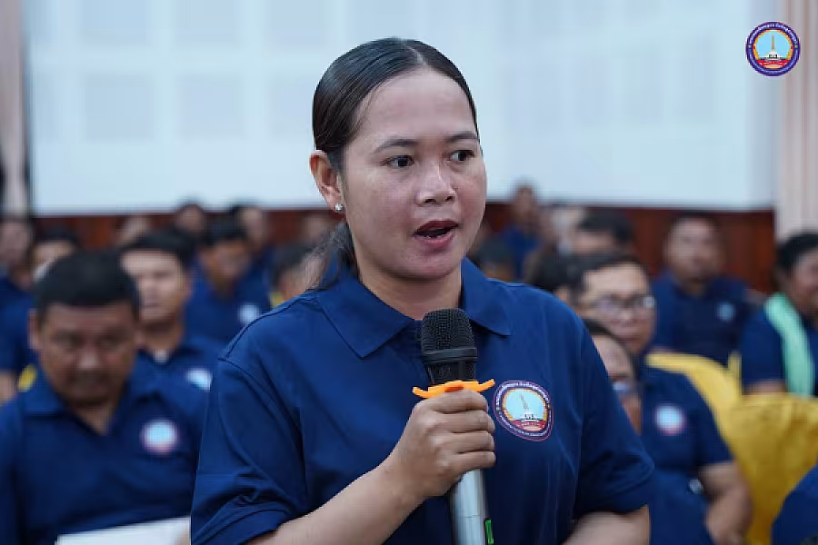 ឯកឧត្តម អ៊ុំ សុខ អញ្ជើញបើកវគ្គបណ្តុះបណ្តាលស្តីពីការងាររដ្ឋបាល និងការងារបេឡាមរណសង្គ្រោះ អ.ន.ក. ខេត្តសៀមរាប - Image 18