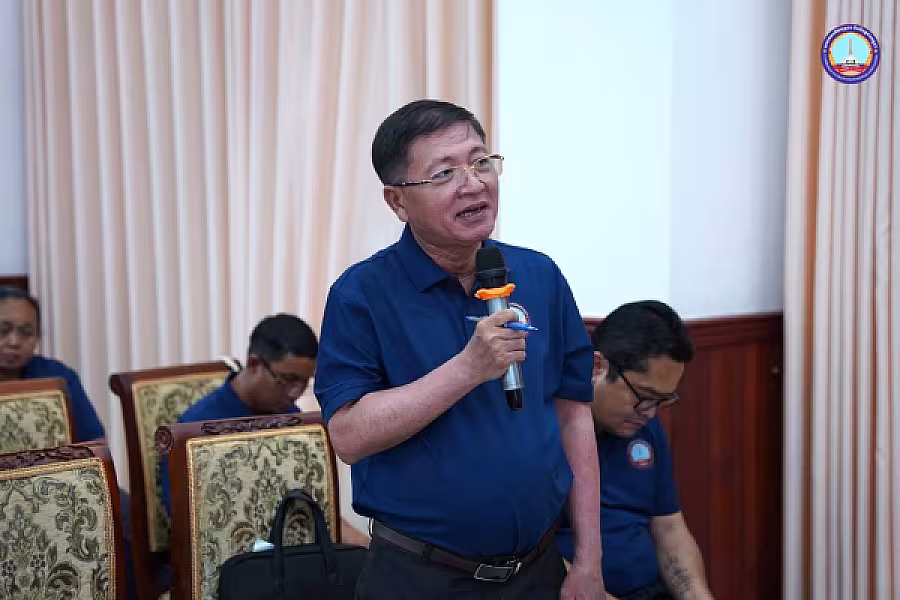 ឯកឧត្តម អ៊ុំ សុខ អញ្ជើញបើកវគ្គបណ្តុះបណ្តាលស្តីពីការងាររដ្ឋបាល និងការងារបេឡាមរណសង្គ្រោះ អ.ន.ក. ខេត្តសៀមរាប - Image 21