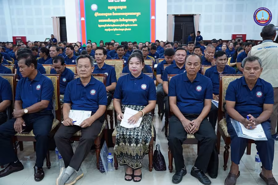 ឯកឧត្តម អ៊ុំ សុខ អញ្ជើញបើកវគ្គបណ្តុះបណ្តាលស្តីពីការងាររដ្ឋបាល និងការងារបេឡាមរណសង្គ្រោះ អ.ន.ក. ខេត្តសៀមរាប - Image 23