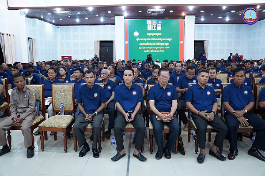 ឯកឧត្តម អ៊ុំ សុខ អញ្ជើញបើកវគ្គបណ្តុះបណ្តាលស្តីពីការងាររដ្ឋបាល និងការងារបេឡាមរណសង្គ្រោះ អ.ន.ក. ខេត្តសៀមរាប - Image 25