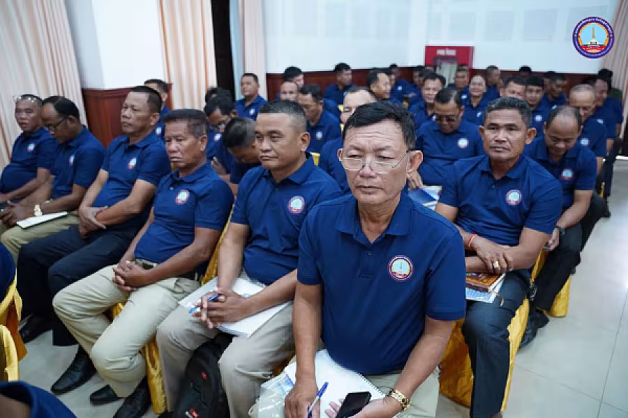 ឯកឧត្តម អ៊ុំ សុខ អញ្ជើញបើកវគ្គបណ្តុះបណ្តាលស្តីពីការងាររដ្ឋបាល និងការងារបេឡាមរណសង្គ្រោះ អ.ន.ក. ខេត្តសៀមរាប - Image 27