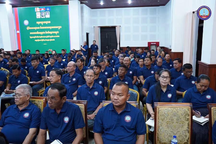 ឯកឧត្តម អ៊ុំ សុខ អញ្ជើញបើកវគ្គបណ្តុះបណ្តាលស្តីពីការងាររដ្ឋបាល និងការងារបេឡាមរណសង្គ្រោះ អ.ន.ក. ខេត្តសៀមរាប - Image 28