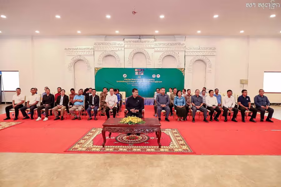 អ.ន.ក. ខេត្តស្ទឹងត្រែង រៀបចំពិធីពិនិត្យភ្នែក និងវាស់កាត់វ៉ែនតា​ជនអតីតយុទ្ធជន និងនិវត្តជន - Image 2