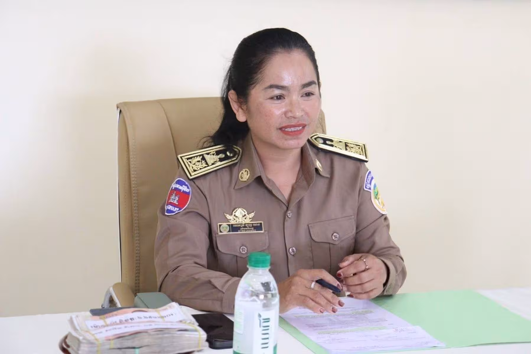 អ.ន.ក.​ ខេត្តប៉ៃលិន ប្រគល់ធានារ៉ាប់រងសង្គម ប្រាក់បូជាសព និងប្រាក់ឧបត្ថម្ភមួយលើកដំបូង ជូនគ្រួសារសពសមាជិក ២គ្រួសារ