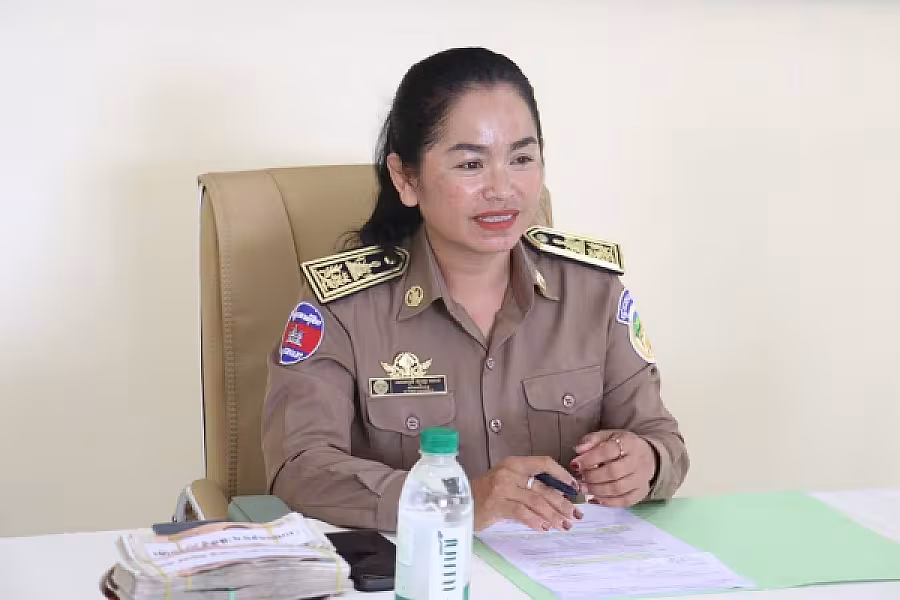 អ.ន.ក.​ ខេត្តប៉ៃលិន ប្រគល់ធានារ៉ាប់រងសង្គម ប្រាក់បូជាសព និងប្រាក់ឧបត្ថម្ភមួយលើកដំបូង ជូនគ្រួសារសពសមាជិក ២គ្រួសារ