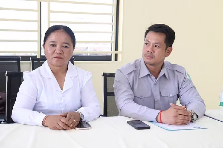 អ.ន.ក.​ ខេត្តប៉ៃលិន ប្រគល់ធានារ៉ាប់រងសង្គម ប្រាក់បូជាសព និងប្រាក់ឧបត្ថម្ភមួយលើកដំបូង ជូនគ្រួសារសពសមាជិក ២គ្រួសារ - Image 3
