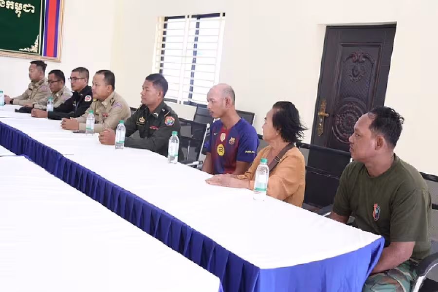 អ.ន.ក.​ ខេត្តប៉ៃលិន ប្រគល់ធានារ៉ាប់រងសង្គម ប្រាក់បូជាសព និងប្រាក់ឧបត្ថម្ភមួយលើកដំបូង ជូនគ្រួសារសពសមាជិក ២គ្រួសារ - Image 5
