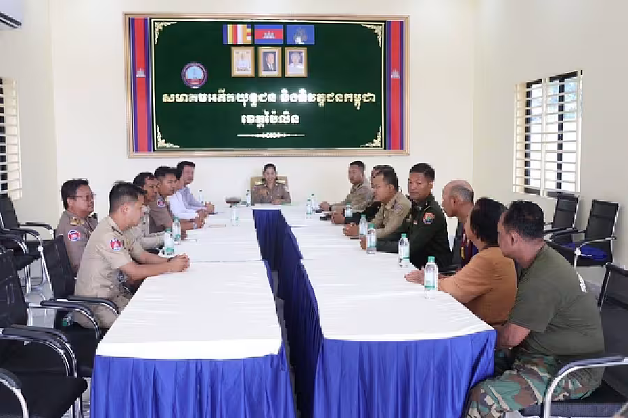 អ.ន.ក.​ ខេត្តប៉ៃលិន ប្រគល់ធានារ៉ាប់រងសង្គម ប្រាក់បូជាសព និងប្រាក់ឧបត្ថម្ភមួយលើកដំបូង ជូនគ្រួសារសពសមាជិក ២គ្រួសារ - Image 6