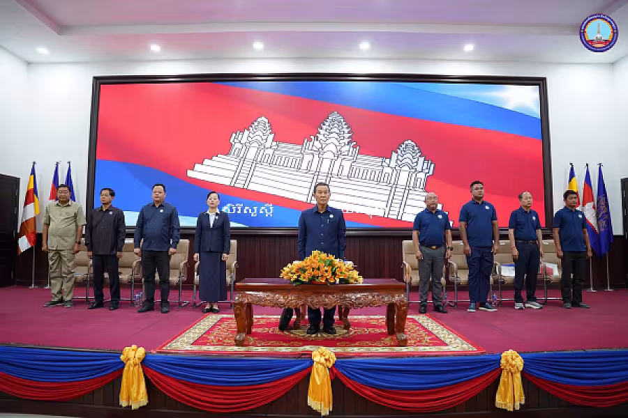 ឯកឧត្តម ឈៀ ស៊ីដារ៉ា អញ្ជើញជាអធិបតីពិធីបើកវគ្គបណ្តុះបណ្តាលជូន អ.ន.ក.ខេត្តកំពង់ស្ពឺ - Image 6
