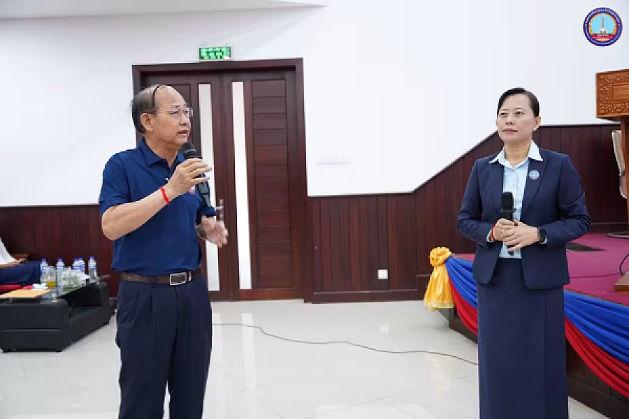 ឯកឧត្តម ឈៀ ស៊ីដារ៉ា អញ្ជើញជាអធិបតីពិធីបើកវគ្គបណ្តុះបណ្តាលជូន អ.ន.ក.ខេត្តកំពង់ស្ពឺ - Image 11